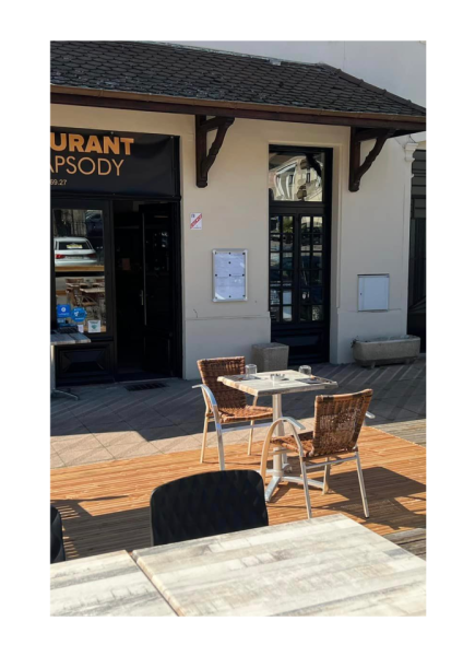 Le Restaurant - Le Rhapsody - La Côte-Saint-André - restaurant sympa LA COTE-SAINT-ANDRE